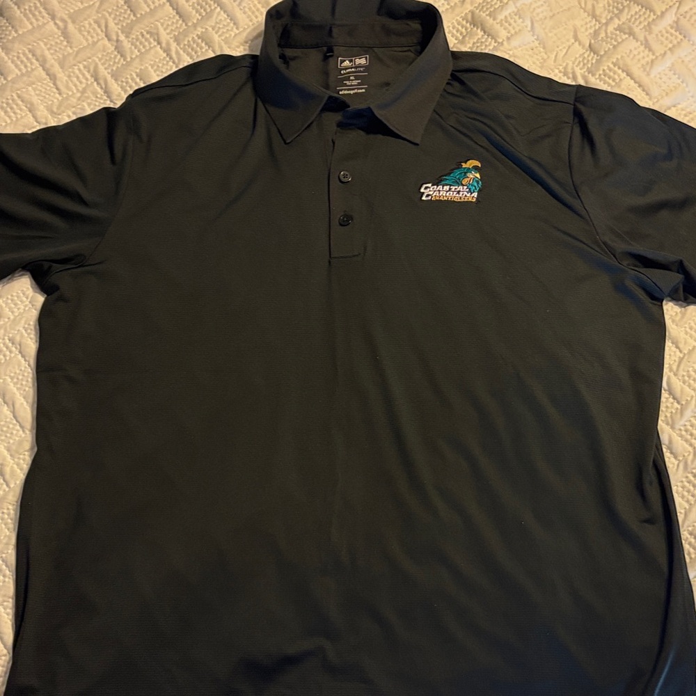 Black Coastal Carolina  Polo Shirt XL